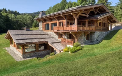 Chalet de luxe 5 chambres à Megève avec piscine intérieure