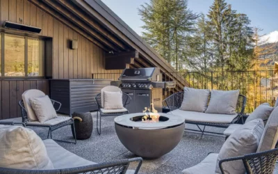 Appartement Megève 4 chambres spa salle de fitness location saisonnière