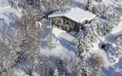 Chalet de luxe à Megève, 12 pers, piscine, spa, 6 chambres