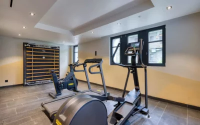 Chalet Megève 4 chambres dortoir piscine sauna location saisonnière