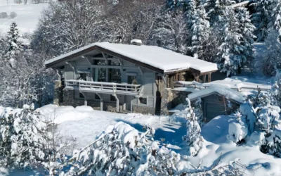 Chalet à Megève à louer, 16 personnes, spa, piscine intérieure