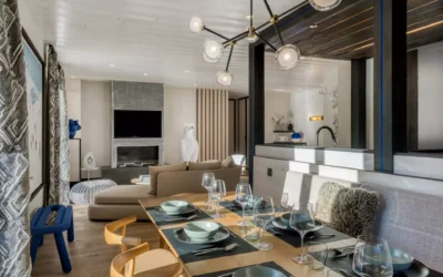 Appartement Megève 4 chambres salle de fitness hammam location