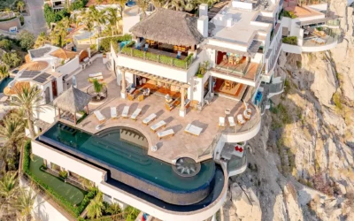 Villa à Cabo San Lucas, 10 chambres, piscine, sauna, cinéma