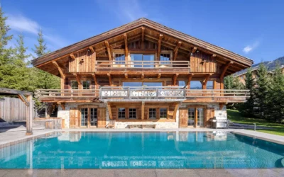 Chalet à Megève, 8 chambres, piscine, ski-in/ski-out