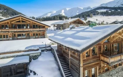 Chalets de luxe à Megève : 9 chambres, piscine, jacuzzi, fitness