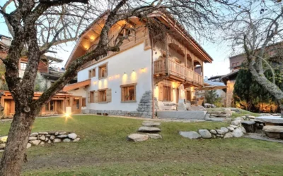 Megève – Alpes Françaises – Maison – Location saisonnière – 16 Personnes – 8 Chambres – Piscine