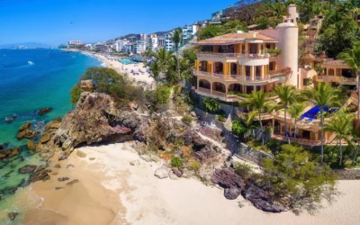 Puerto Vallarta Villa Luxe 7 Chambres en Bord de Mer