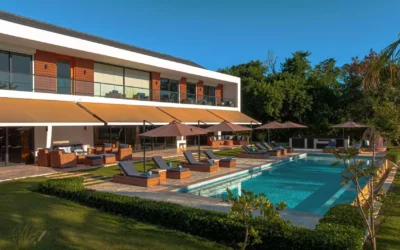 Villa à Puntacana, 6 chambres, piscine, golf, tennis