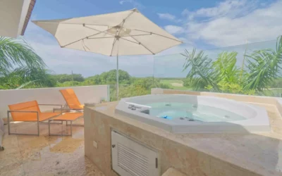 Appartement à Punta Cana, 2 chambres, piscine, golf, plage