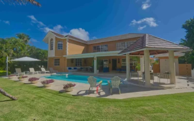 Villa Punta Cana 4 chambres piscine jacuzzi golf plage location