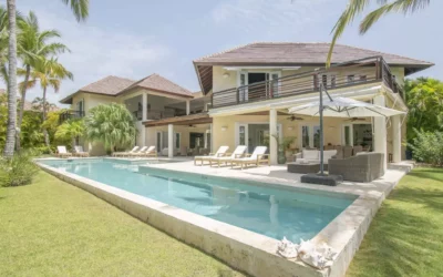 Villa Punta Cana 5 chambres piscine jacuzzi golf location