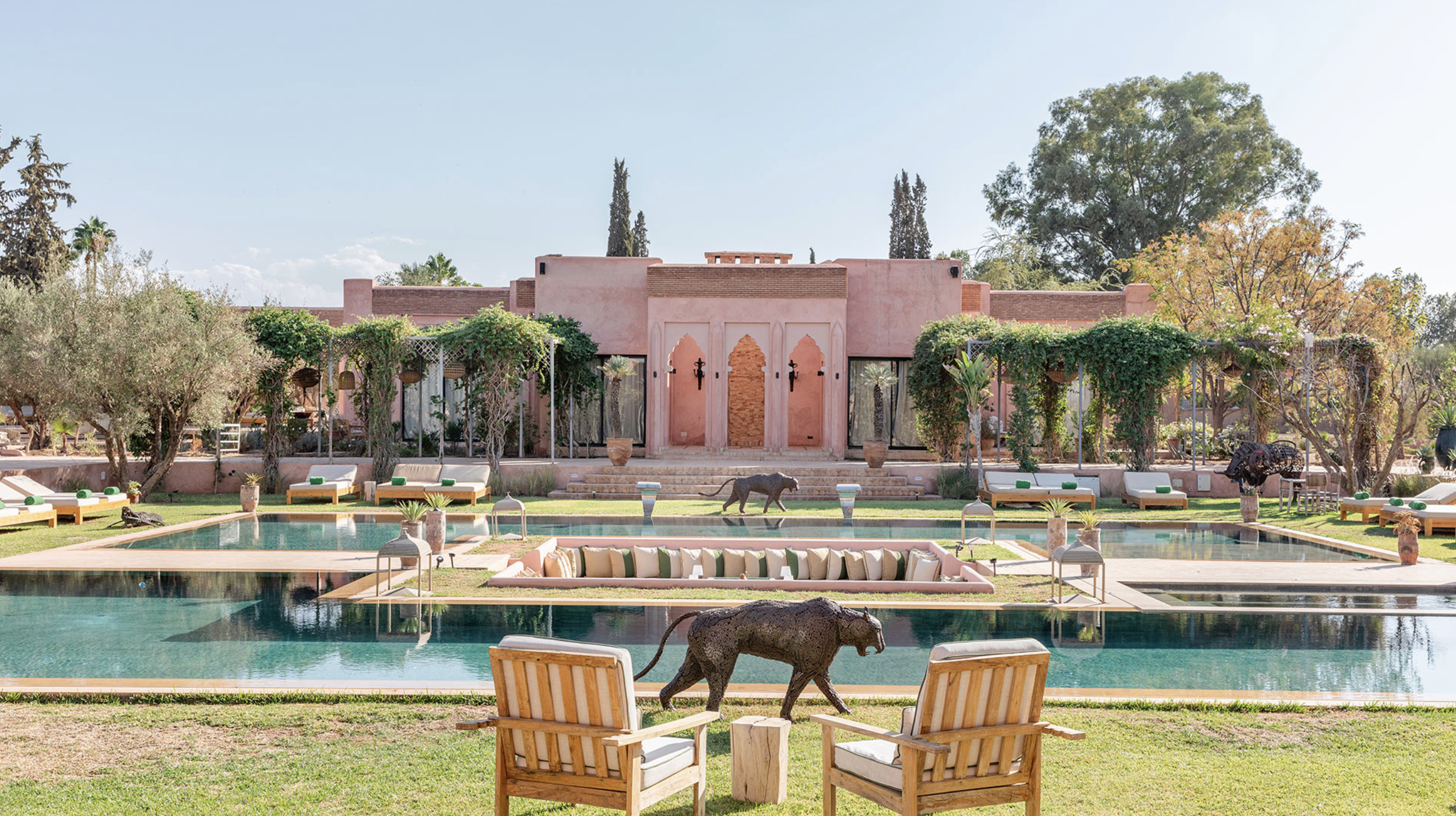 Maroc-Marrakech  – Villa 13 chambres